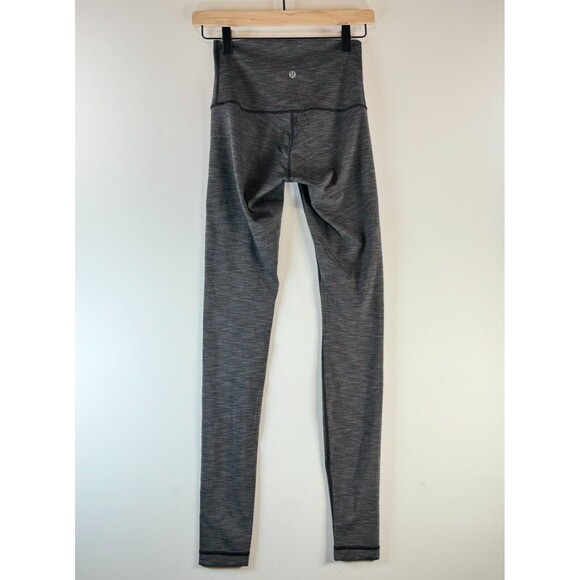 Lululemon Womens Leggings Gray Align High Rise Pant Pull On Stretch Yoga Size 4 - Picture 3 of 7